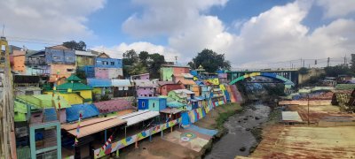 Jodipan colorful village trip to Bromo and Ijen crater tour from Malang or Surabaya,- end in Bali 4D Ijen to Bromo Tour